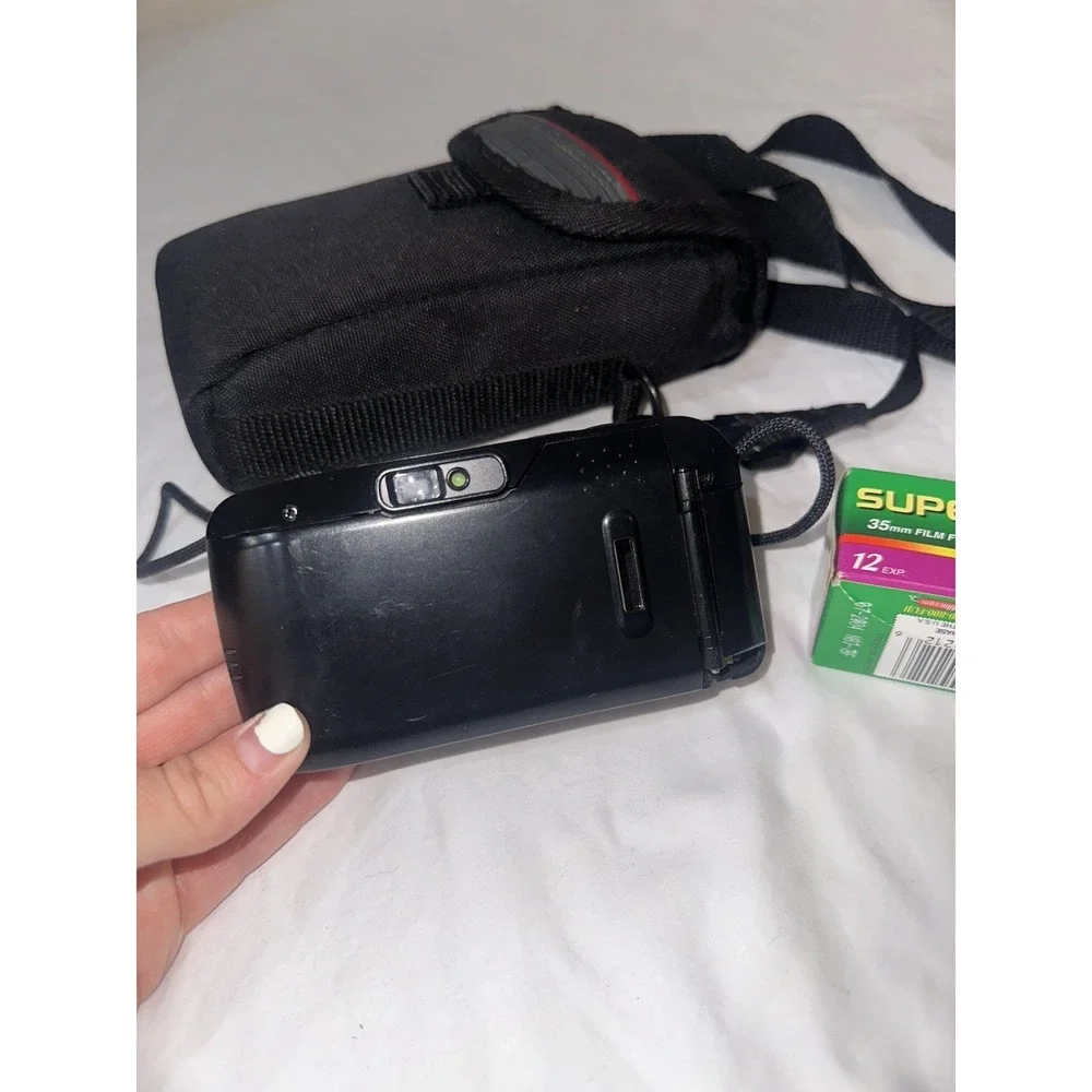 Canon Sure Shot M 35mm Point&Shooot Film Camera TESTED and WORKING with Case - Picture 5 of 6